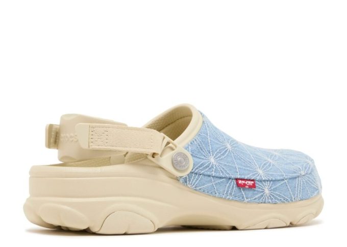 Levi”s x Classic All-Terrain Clog “Sashiko – Bone Blue”