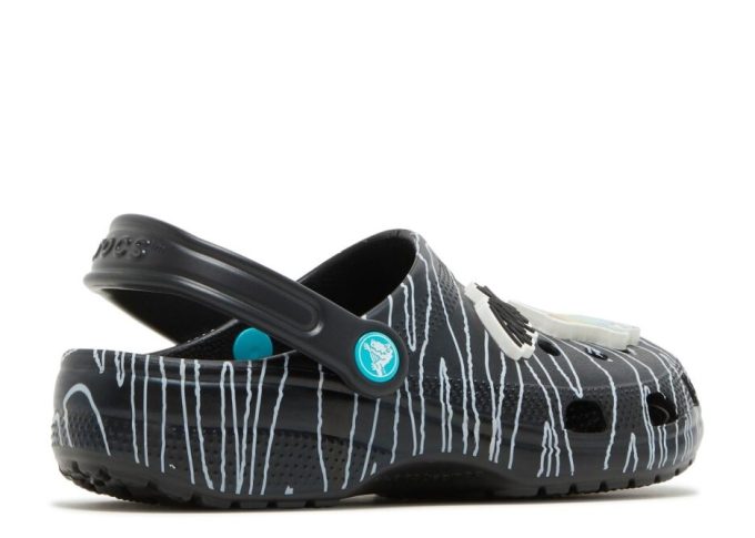 Ron English x Classic Clog Kids “Party Animals – Zebra Black”