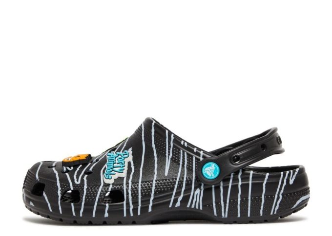 Ron English x Classic Clog “Party Animals – Zebra Black”