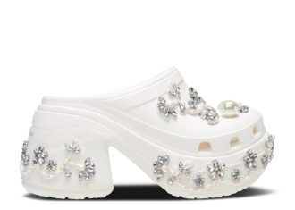 Simone Rocha x Siren Clog “White”